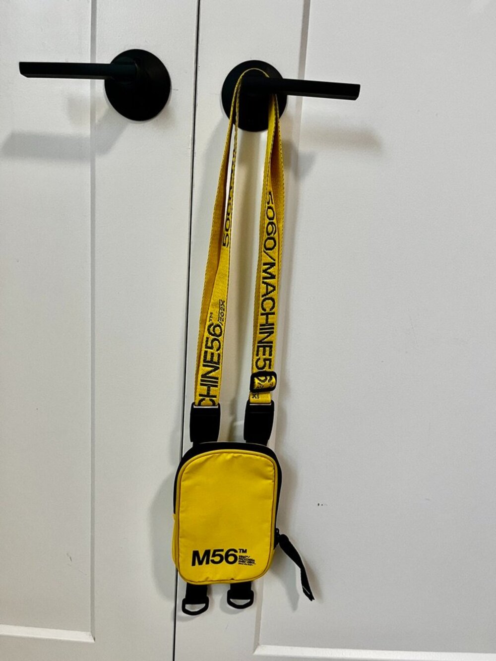 Machine56 Yellow Carrier Crossbody Bag